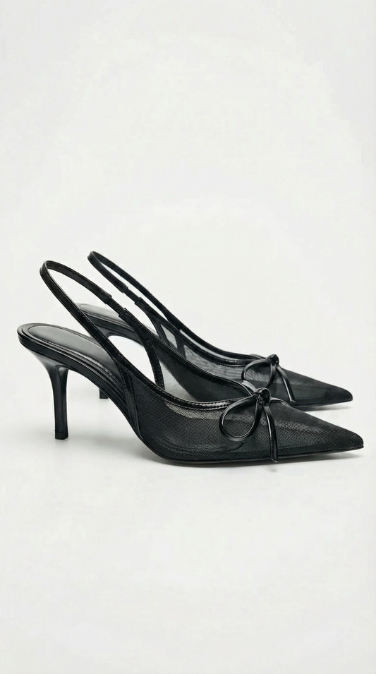 Zapatos Slingback Michelle de Tul