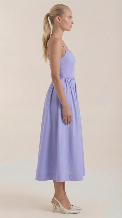 Vestido Midi Molly de Tirantes