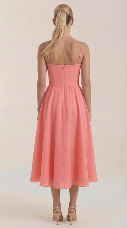 Vestido Midi Molly de Tirantes