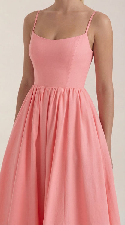 Vestido Midi Molly de Tirantes