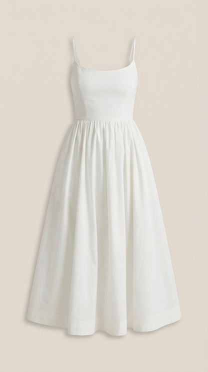 Vestido Midi Molly de Tirantes