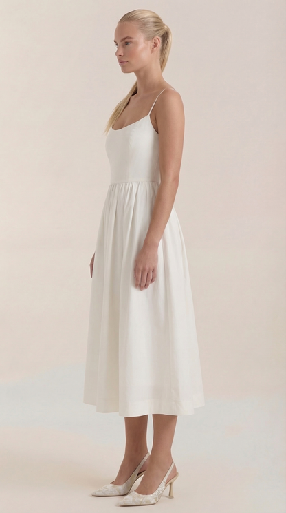 Vestido Midi Molly de Tirantes