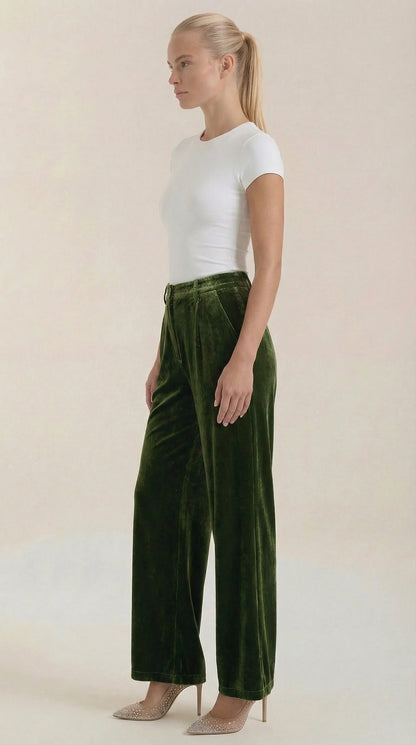 Pantalón Nadine de Tejido Brillante