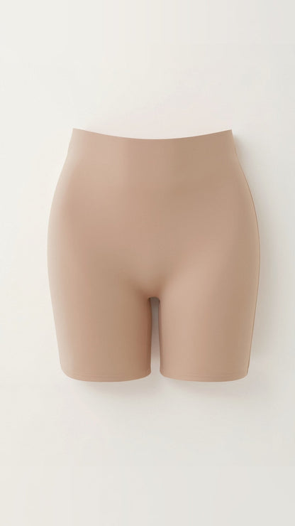 Shorts Sin Costuras hasta Medio Muslo