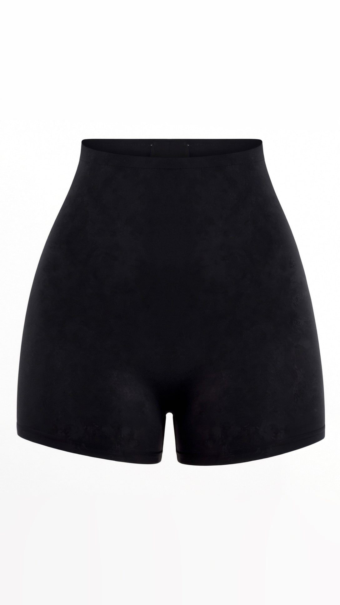 Shorts Sin Costuras de Tiro Alto sobre la Rodilla