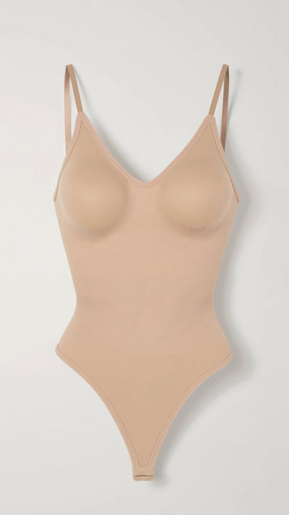 Body Tanga Sin Costuras con Espalda Baja