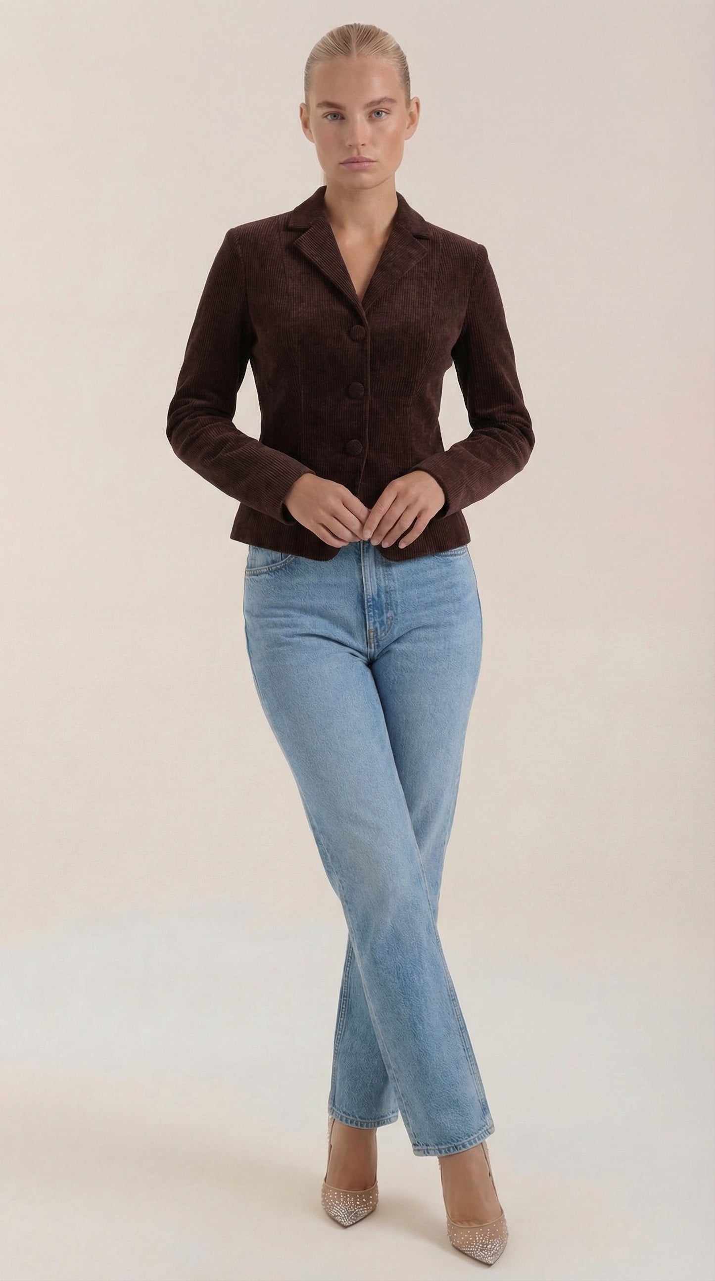 Blazer Natasha con Botonadura