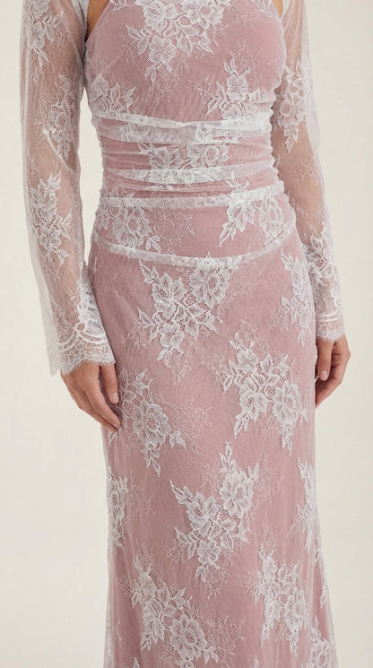 Vestido Maxi Nerissa de Encaje