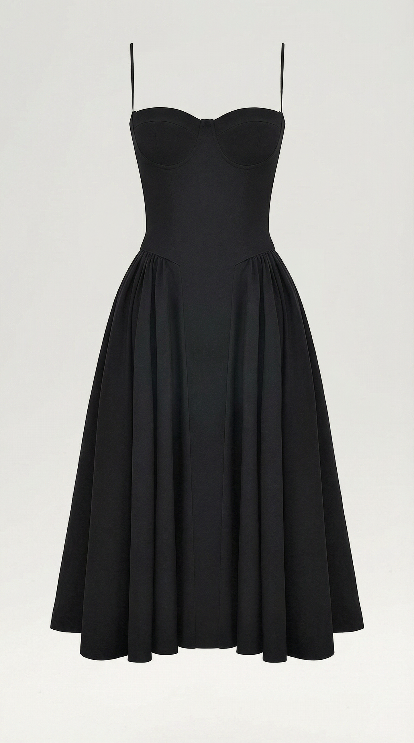 Vestido Midi Odette con Corsé