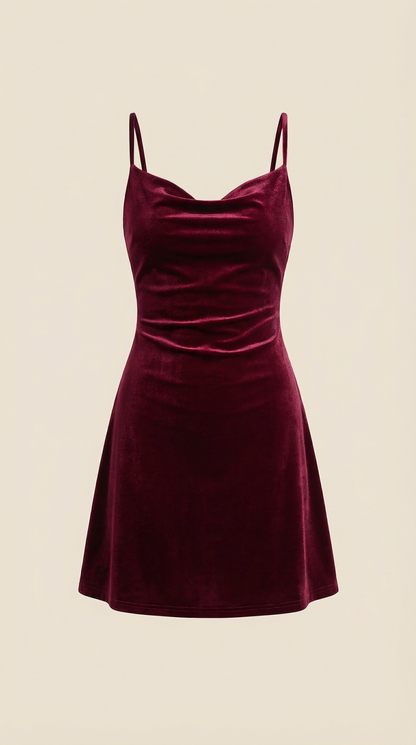 Vestido Mini Olive de Tacto Seda