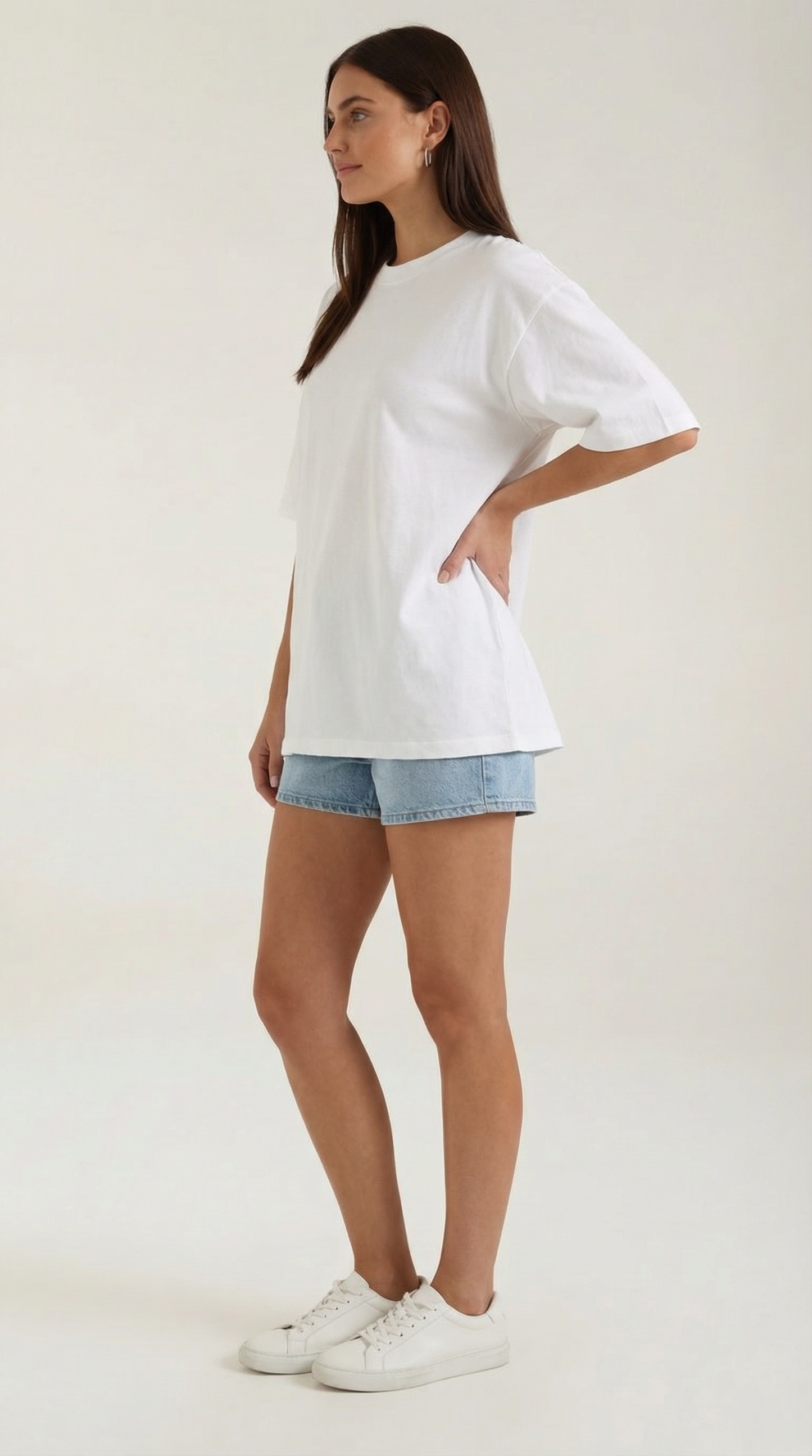 Camiseta Básica Oversize Oriana