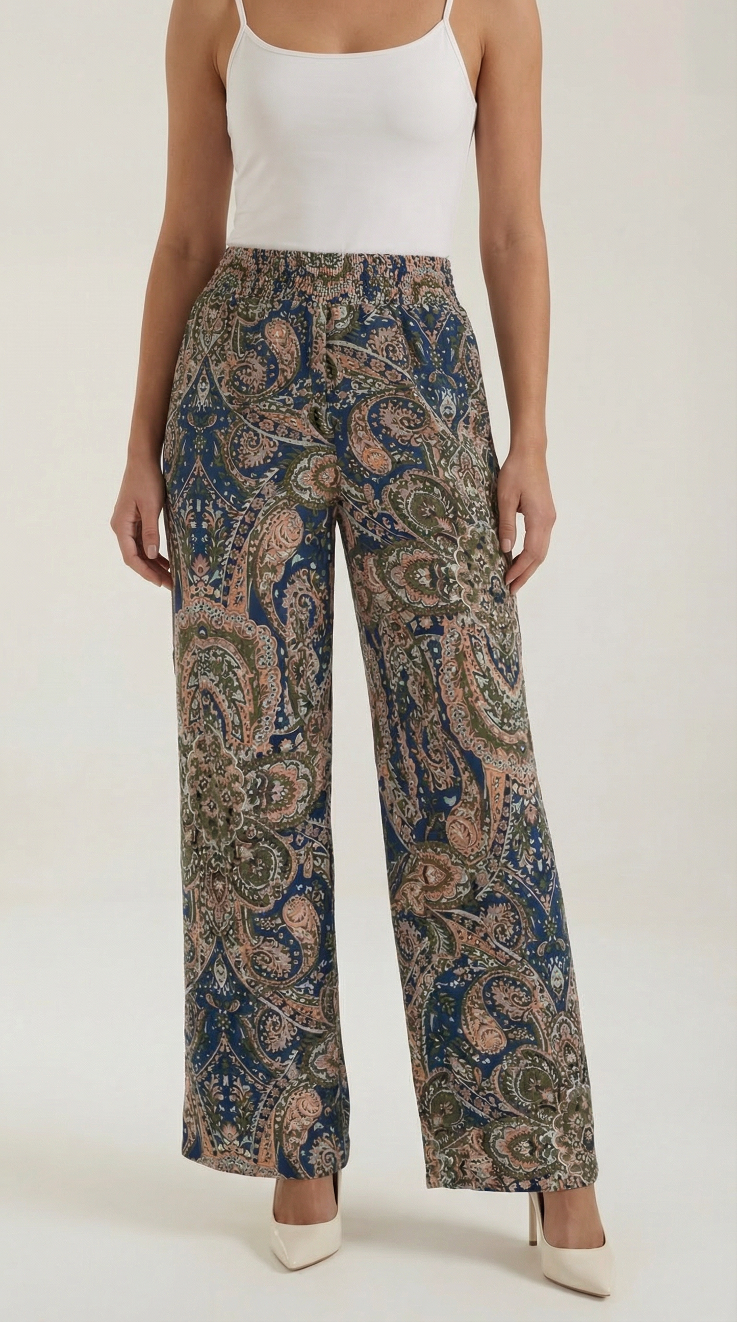Pantalón Pam con Estampado Paisley
