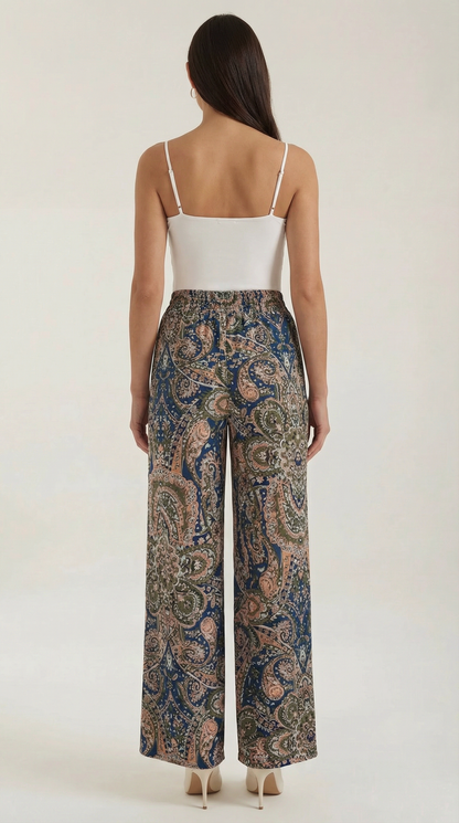 Pantalón Pam con Estampado Paisley