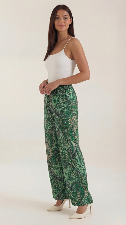 Pantalón Pam con Estampado Paisley