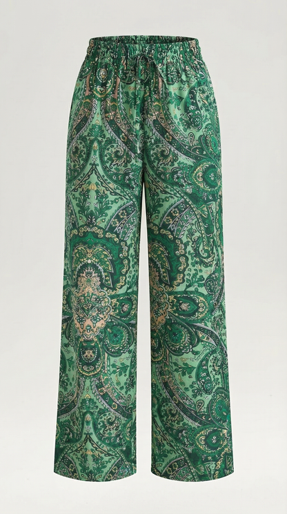 Pantalón Pam con Estampado Paisley