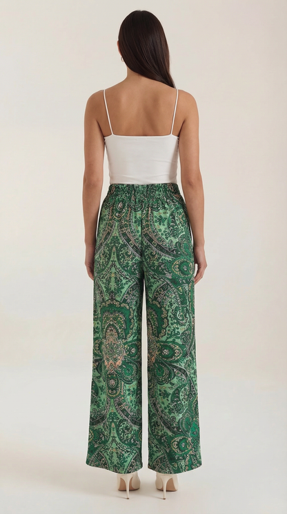 Pantalón Pam con Estampado Paisley
