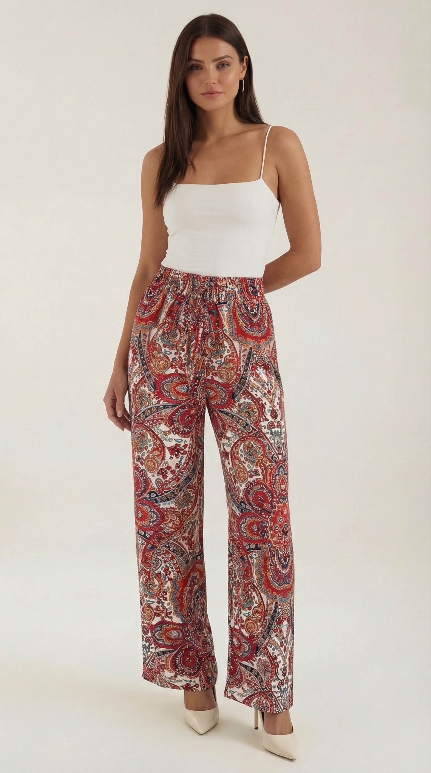 Pantalón Pam con Estampado Paisley