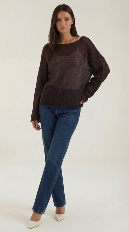 Jersey Pam de Punto Abierto