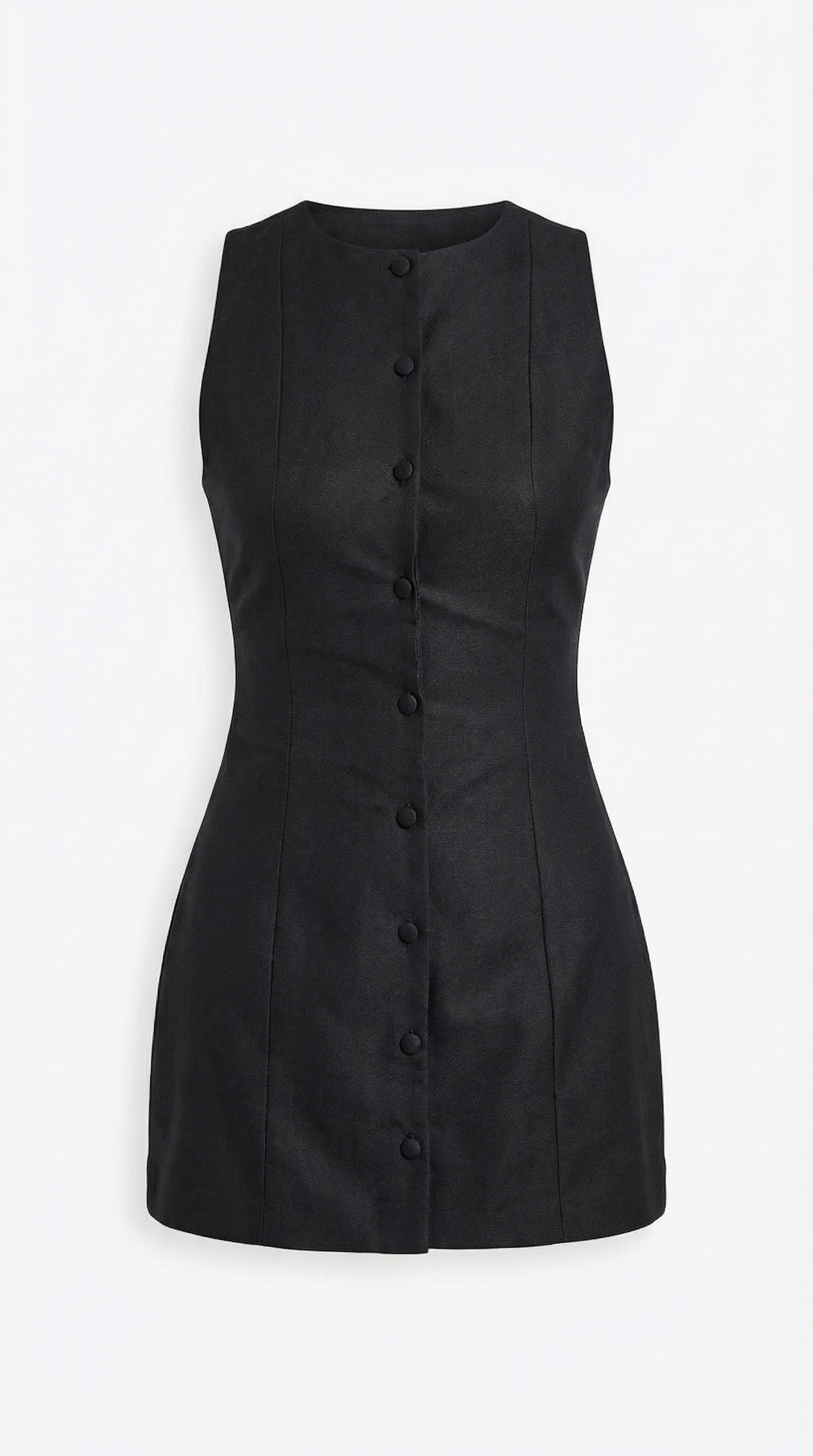 Vestido Mini Patricia con Botonadura Completa