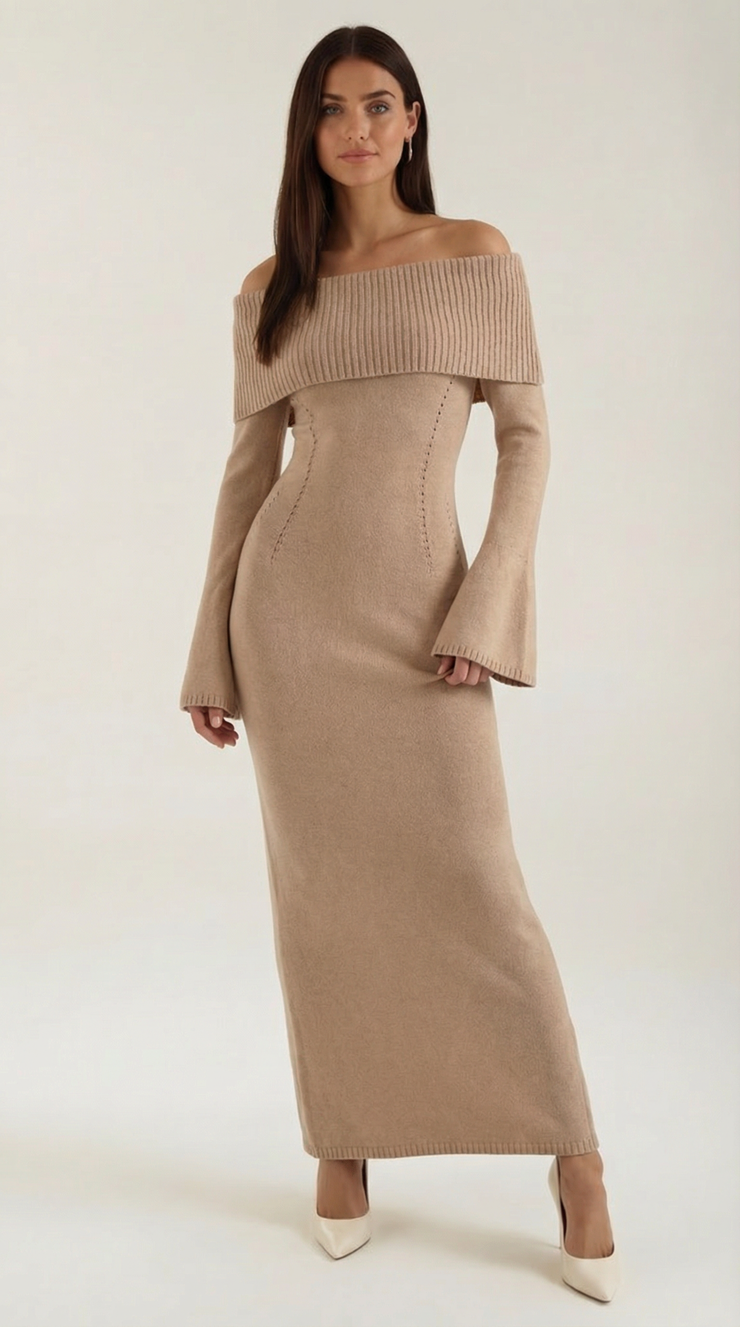 Vestido Maxi Quinlan de Punto