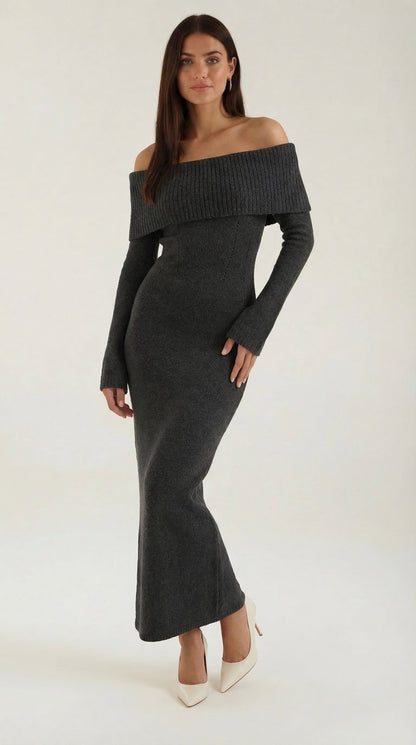 Vestido Maxi Quinlan de Punto
