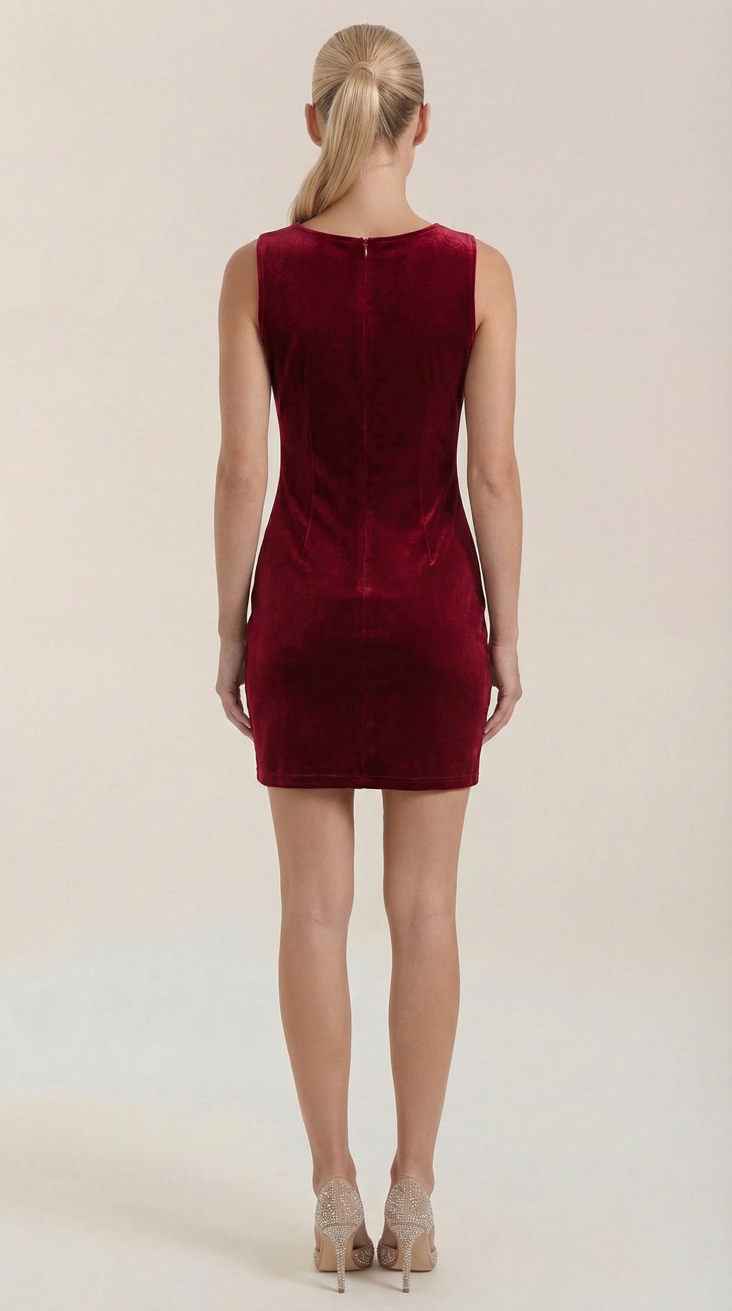Vestido Mini Rachelle de Terciopelo