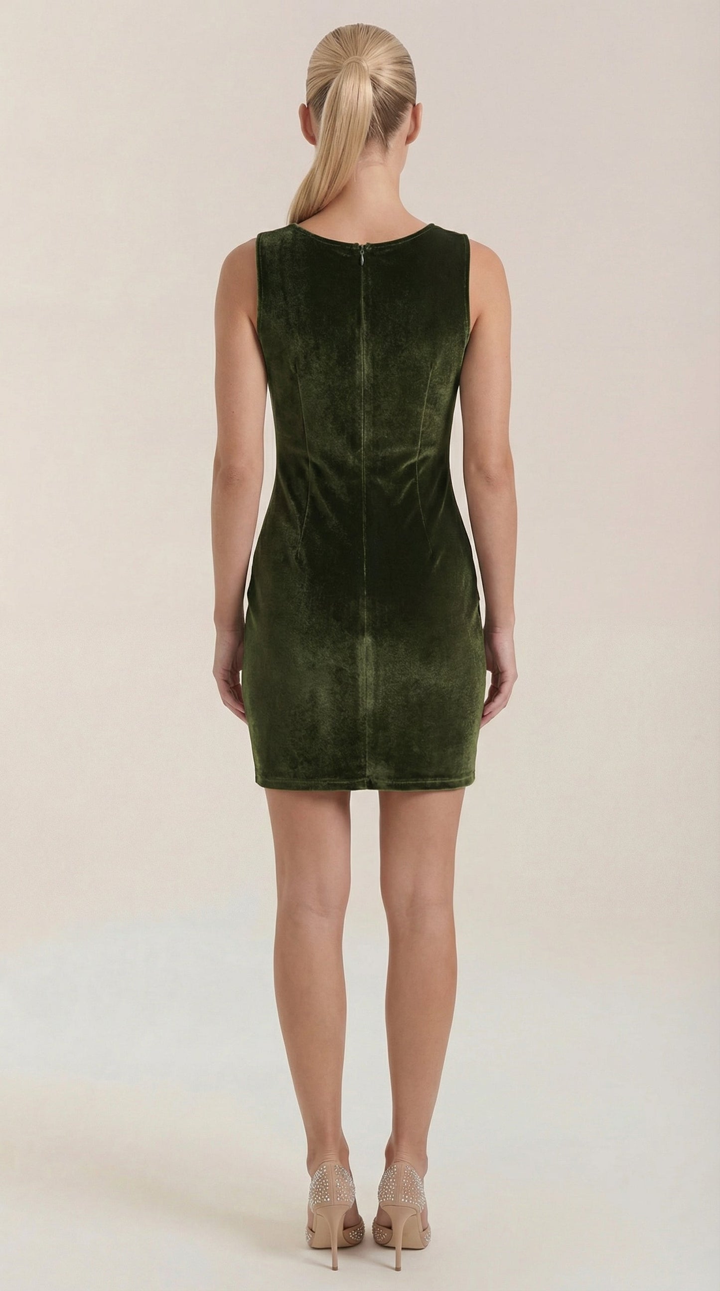 Vestido Mini Rachelle de Terciopelo