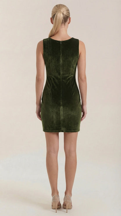 Vestido Mini Rachelle de Terciopelo