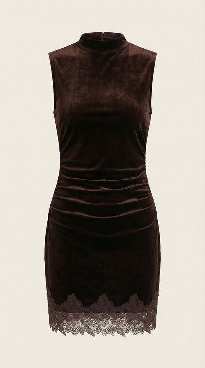 Vestido Mini Ramona de Terciopelo