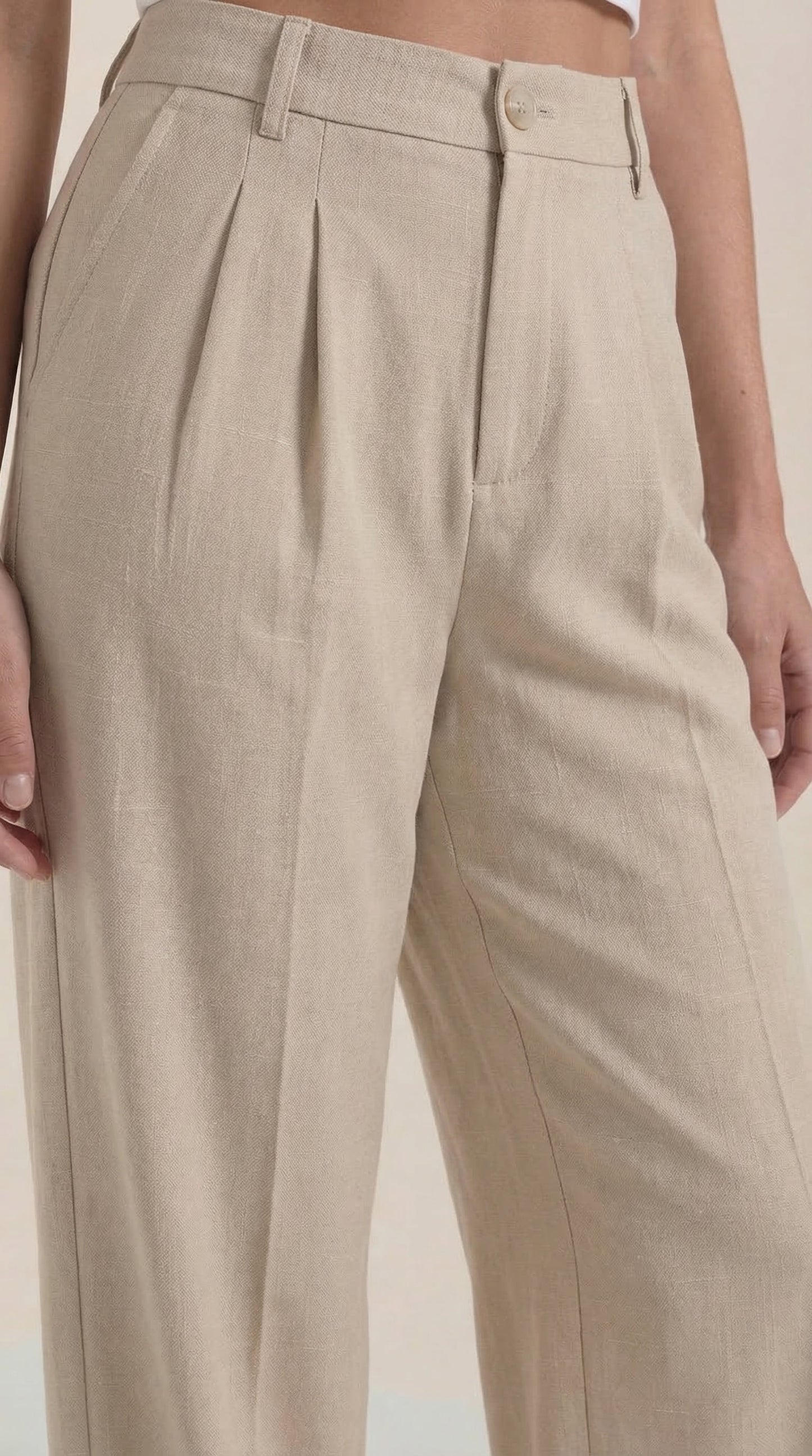 Pantalón Rebecca de Vestir con Tiro Alto