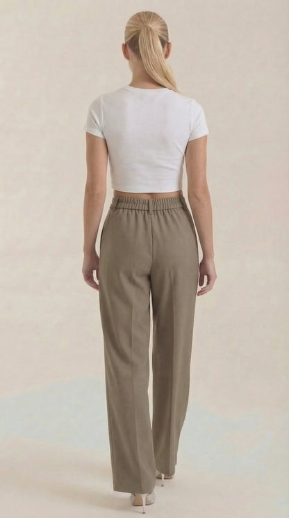 Pantalón Rebecca de Vestir con Tiro Alto