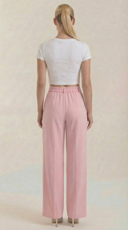 Pantalón Rebecca de Vestir con Tiro Alto