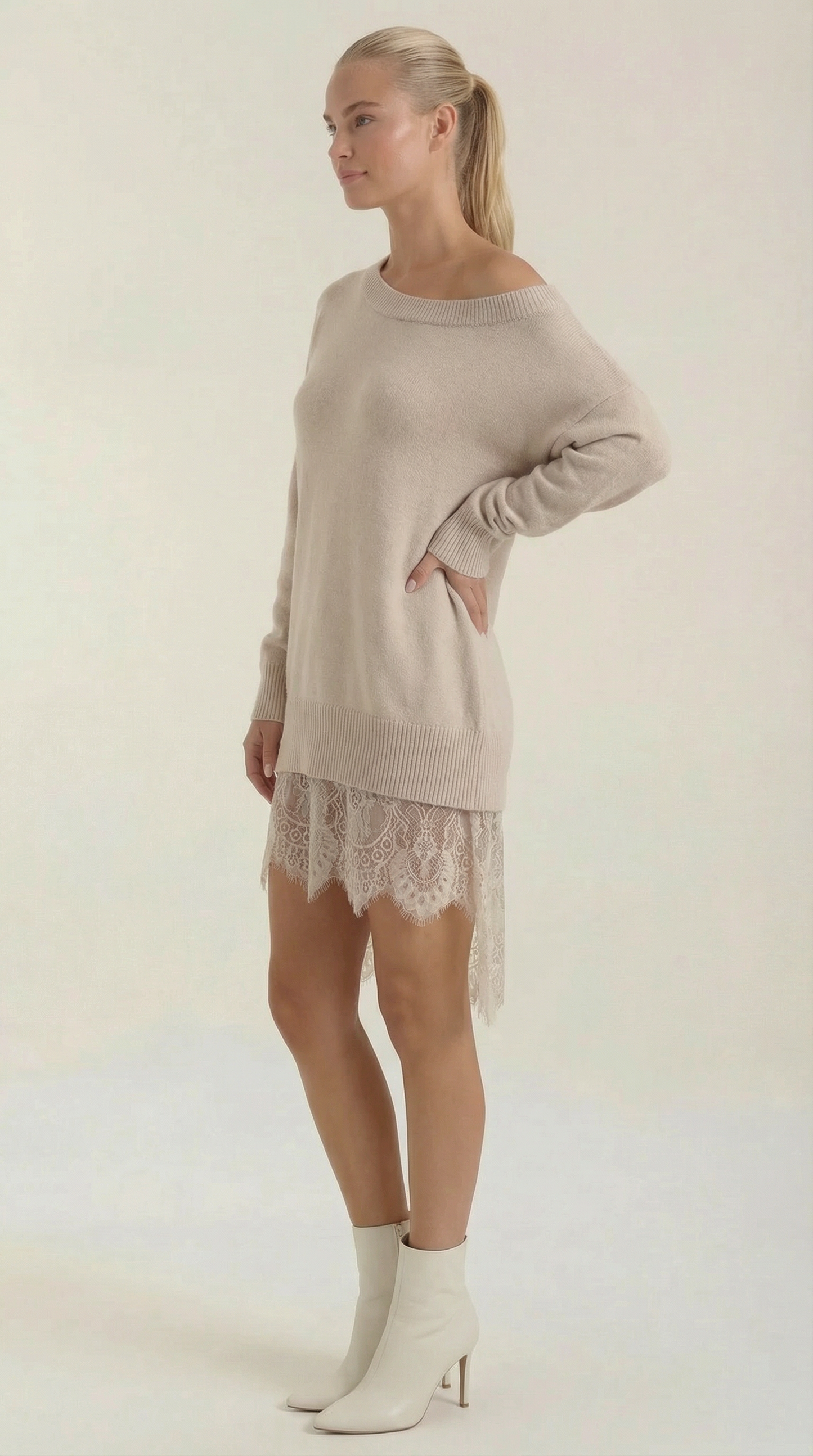 Vestido Mini Rosemary de Punto