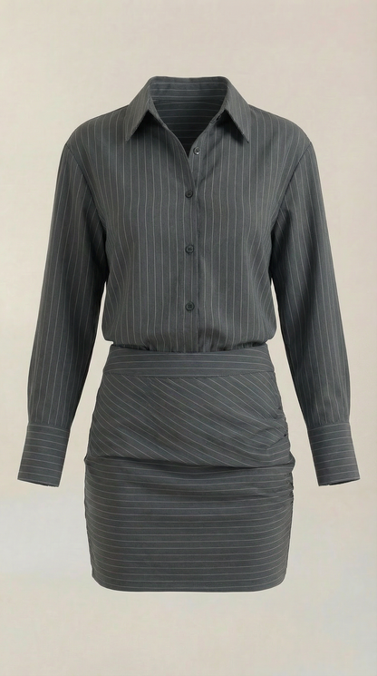 Conjunto Sabrina de Raya Diplomática con Falda