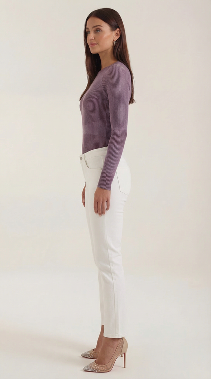 Top Samantha de Manga Larga en Canalé