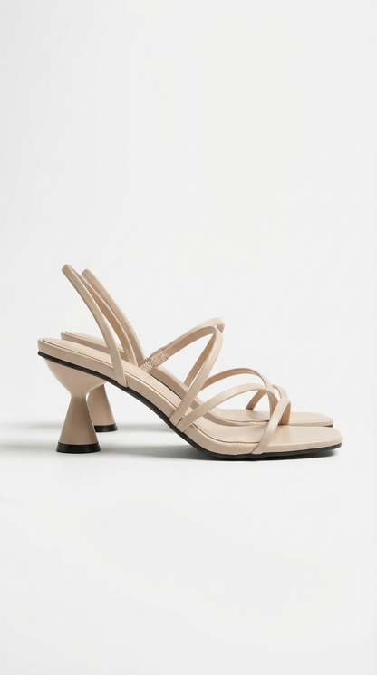 Sandalias Stephanie con Tiras de Polipiel
