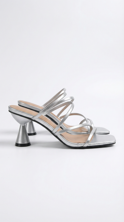 Sandalias Stephanie con Tiras de Polipiel