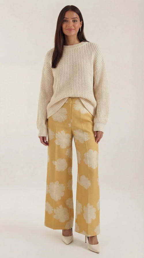 Pantalón Susan con Estampado Floral