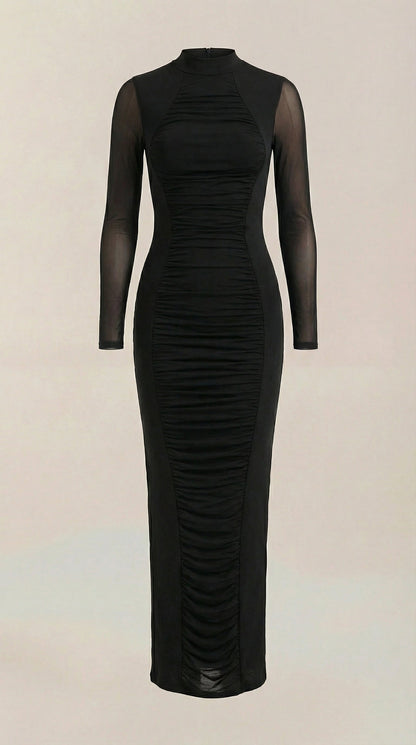 Vestido Maxi Susanna Fruncido
