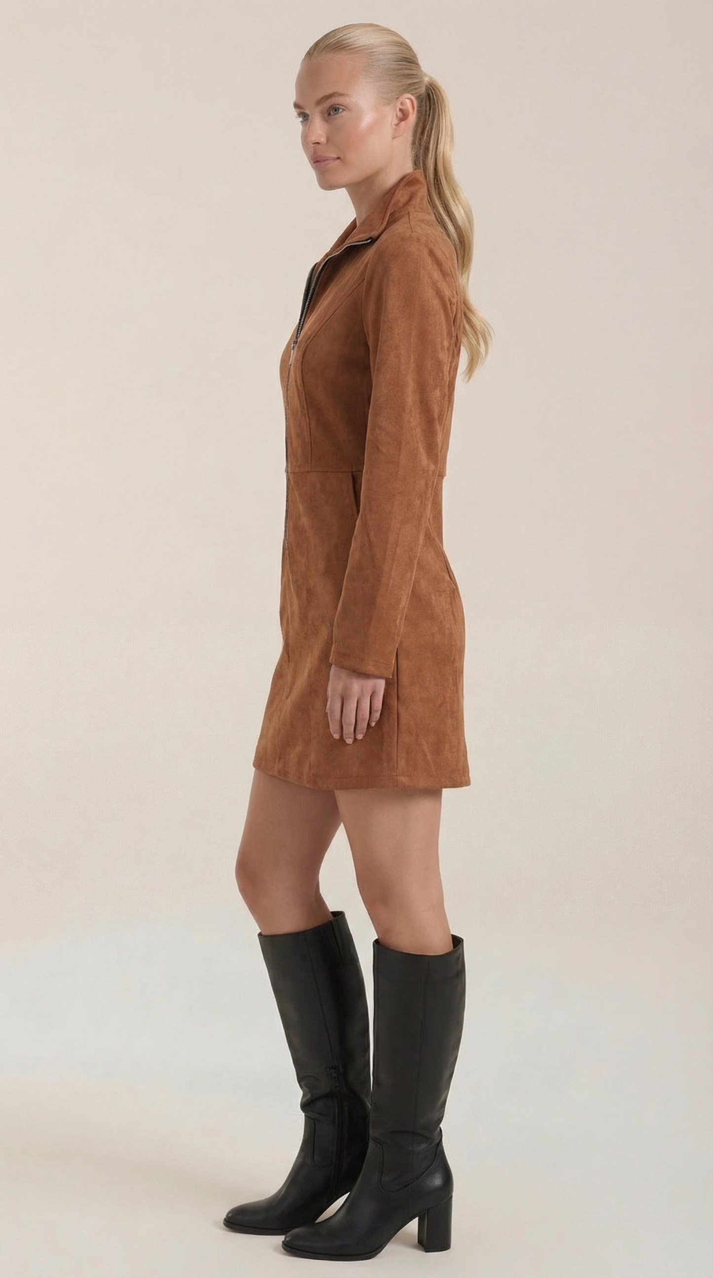 Vestido Mini Tamara con Cremallera