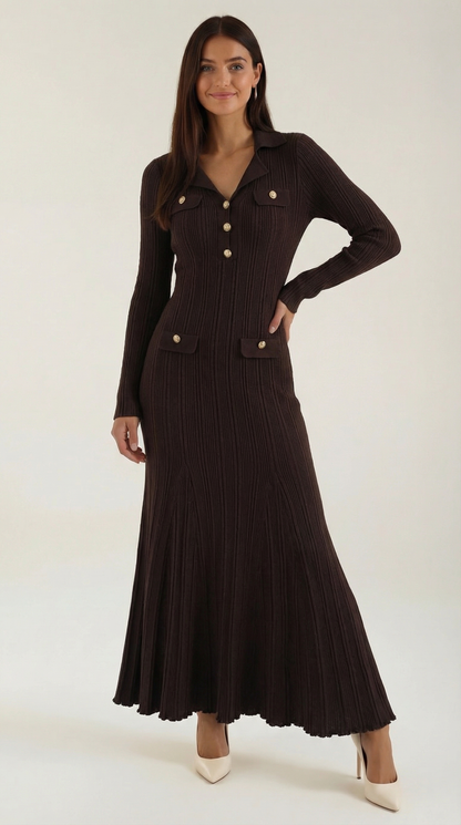 Vestido Maxi Veronica de Punto