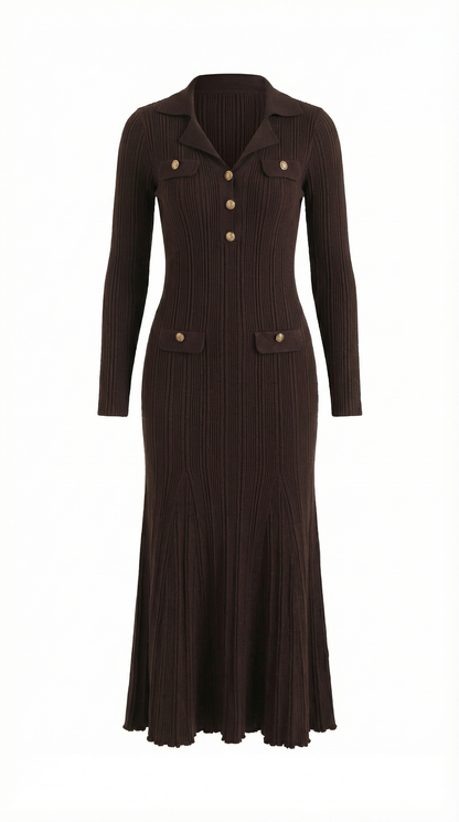 Vestido Maxi Veronica de Punto