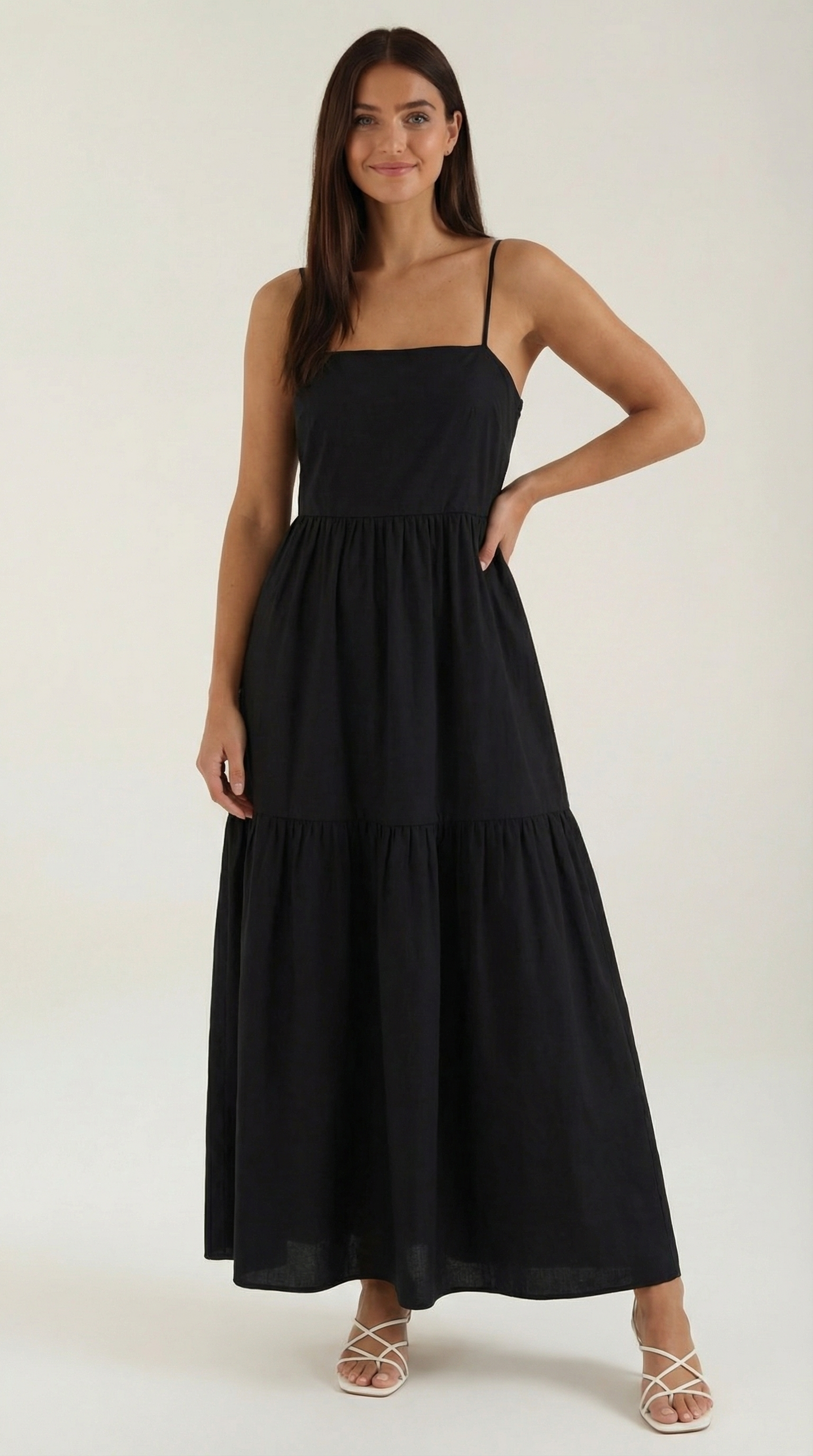 Vestido Maxi Victoria con Espalda Abierta
