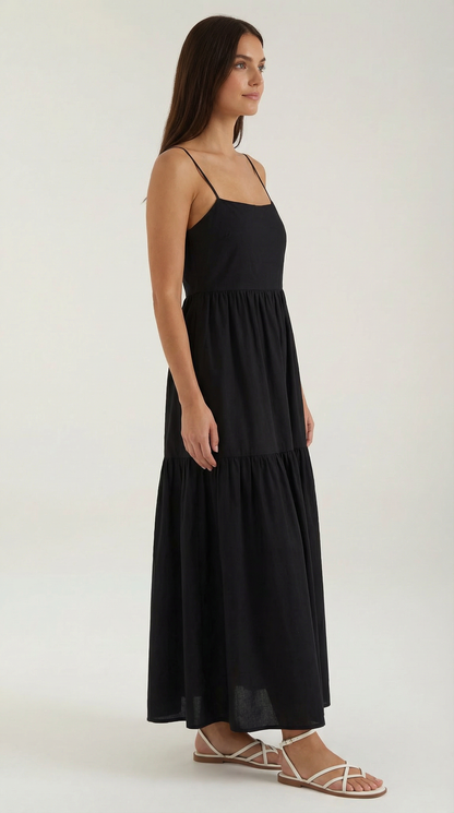 Vestido Maxi Victoria con Espalda Abierta
