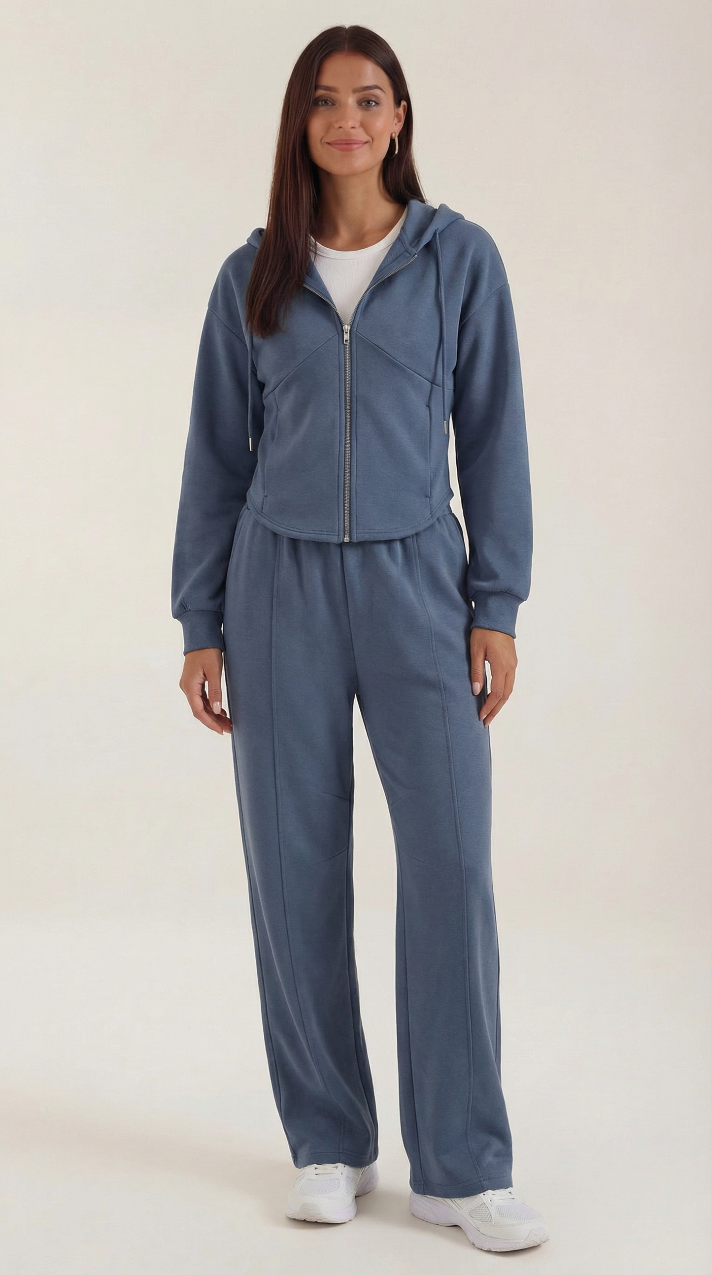 Conjunto Yolanda de Sudadera y Pantalón Ancho