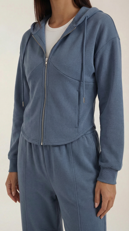 Conjunto Yolanda de Sudadera y Pantalón Ancho
