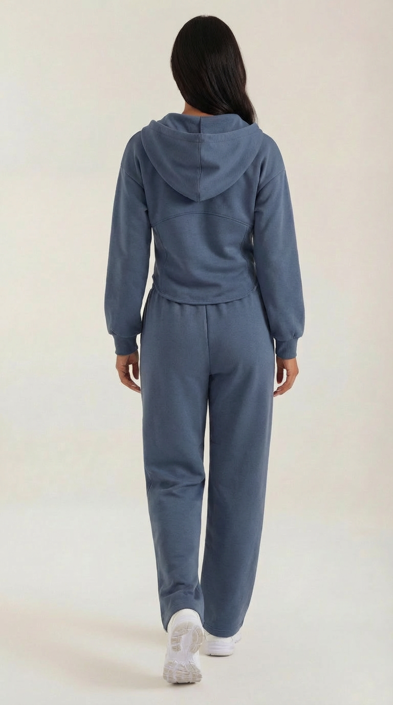 Conjunto Yolanda de Sudadera y Pantalón Ancho