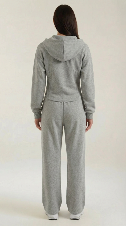Conjunto Yolanda de Sudadera y Pantalón Ancho