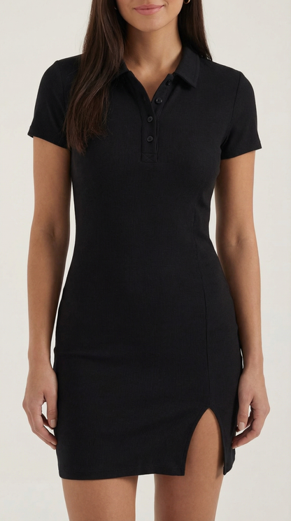 Vestido Mini Zara de Estilo Polo
