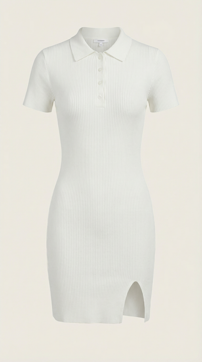 Vestido Mini Zara de Estilo Polo